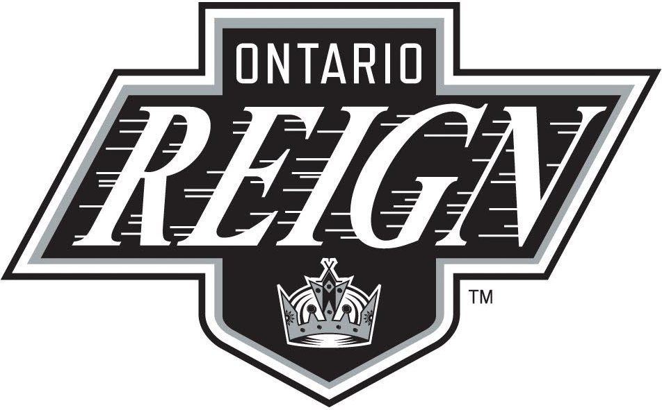 Ontario Reign 2015 16-Pres Primary Logo iron on paper